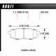 Kočione pločice HAWK performance Stražnje Kočione pločice Hawk HB671U.628, Race, min-maks 90°C-465°C | race-shop.hr