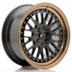 Alu Felge Felga japan racing jr10 16x7 et30 4x100/108 matt black bronze lip | race-shop.hr