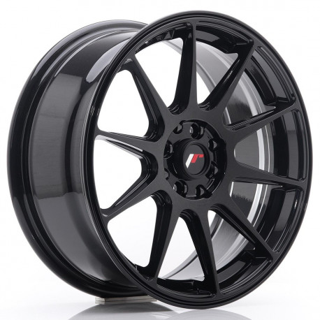 Alu Felge Felga japan racing jr11 17x7,25 et35 5x112/114,3 glossy black | race-shop.hr