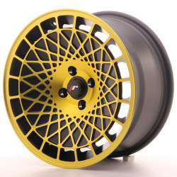 Felga japan racing jr14 16x8 et20 5x100 black goldfinish