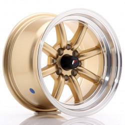 Felga japan racing jr19 14x8 et-13 4x100/114 gold
