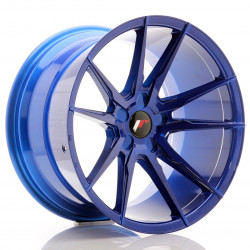 Felga japan racing jr21 19x11 et15-30 5h blank platinum blue