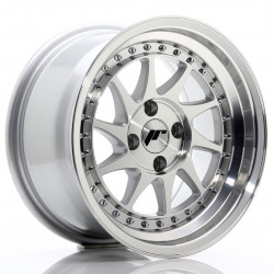 Felga japan racing jr26 15x8 et15 4x100 silver machined