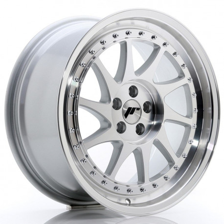 Alu Felge Felga japan racing jr26 18x8,5 et35 5x100 silver machined | race-shop.hr