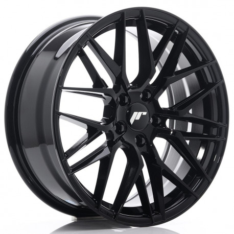 Alu Felge Felga japan racing jr28 18x7,5 et40 5x114,3 glossy black | race-shop.hr