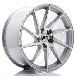 Felga japan racing jr36 19x9,5 et35 5x120 silver brushed face