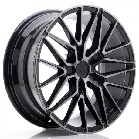 Alu Felge Felga japan racing jr38 18x8 et20-42 5h blank black brushed w/tinted face | race-shop.hr