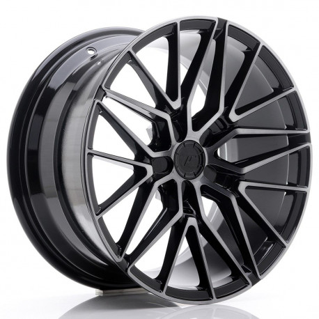 Alu Felge Felga japan racing jr38 18x9 et20-45 5h blank black brushed w/tinted face | race-shop.hr