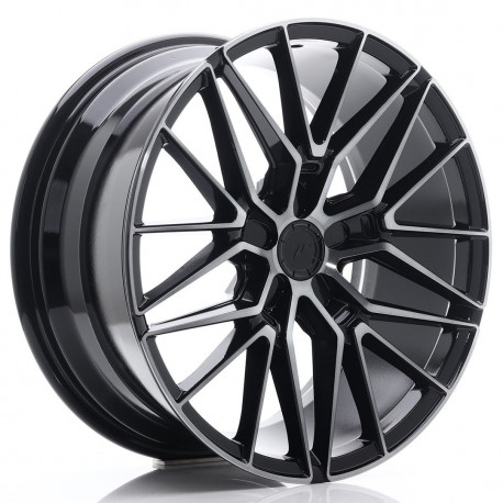 Alu Felge Felga japan racing jr38 19x8,5 et20-45 5h blank black brushed w/tinted face | race-shop.hr