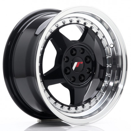 Alu Felge Felga japan racing jr6 15x7 et35 4x100/114 glossy black | race-shop.hr
