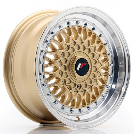 Alu Felge Felga japan racing jr9 15x7 et20 4x100/108 gold w/machined lip | race-shop.hr