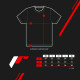 Majice Majica ženska JAPAN RACING Rolling Passion, Crno boja | race-shop.hr