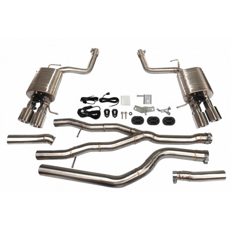 Cat backs RACES Auspuh, Cat back za BMW F18 F10 520/525/528/535 2.0T/3.0T 10-16 | race-shop.hr
