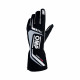 Rukavice Rukavice OMP First EVO s FIA homologacijom (vanjsko šivanje) crno / sivo / bijele | race-shop.hr