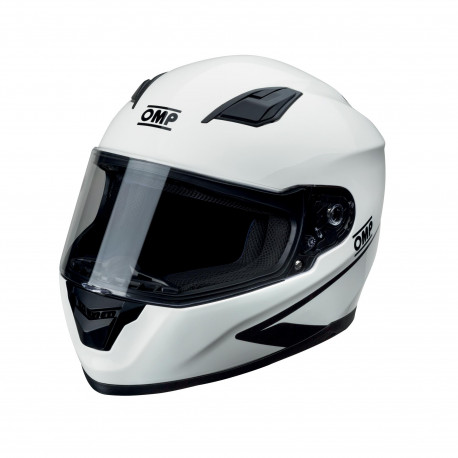 Zatvorene kacige ECE zatvorena trkaća kaciga OMP Circuit EVO, bijela | race-shop.hr