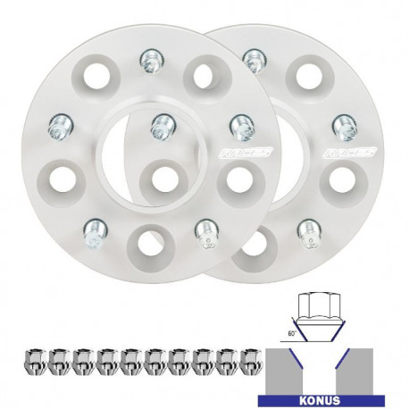 Distance za proširenje za određeni model Set 2 kom distance (sa štifovima) za Hyundai Porter III (AU) - 25mm, 5x120, 67,1 | race-shop.hr