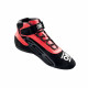 Cipele Karting cipele OMP KS-3, crna/crvena | race-shop.hr