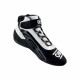 Cipele Karting cipele OMP KS-3, crna/bijela | race-shop.hr
