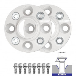 Set 2 kom distance (s navojem) za Peugeot Partner&nbsp;II (B9) FL&nbsp;- 20mm, 4x108, 65,1