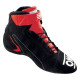Cipele FIA trkaće cipele OMP FIRST, crna/crvena | race-shop.hr