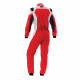 Kombinezoni FIA trkaći kombinezon OMP First-EVO, crvena/bijela | race-shop.hr