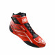 Cipele FIA Cipele OMP ONE-S crvene | race-shop.hr