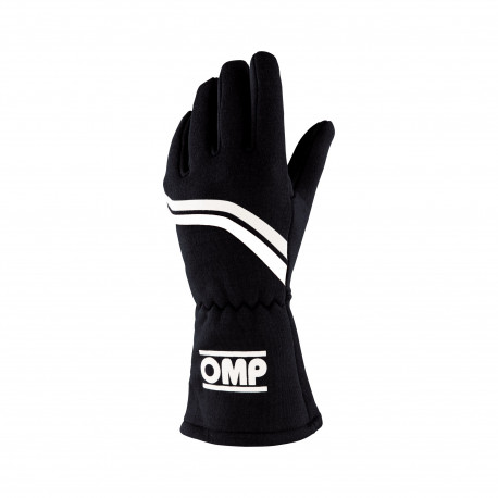 Rukavice Rukavice OMP DIJON sa FIA homologacija (unutarnje šivanje) crna | race-shop.hr