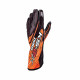 Rukavice Rukavice OMP KS-2 ART (vanjsko šivanje) crno / narančasta | race-shop.hr