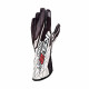 Rukavice Rukavice OMP KS-2 ART (vanjsko šivanje) crno / bijela | race-shop.hr
