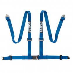 ECE 4 točkasti sportski sigurnosni pojasevi SPARCO CLUB H-4 2" (50mm), plava