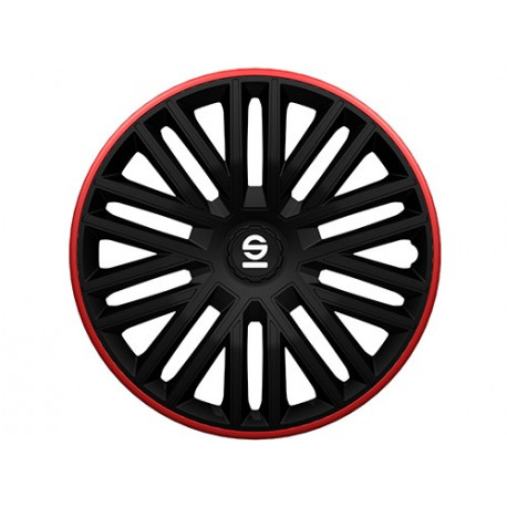 SPARCO ratkape SPARCO poklopci za kotače BERGAMO - 14" (crno-crvena) | race-shop.hr
