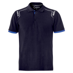 Polo majica SPARCO Portland Tech Stretch Plus, tamnoplava