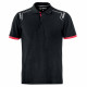 SPARCO Portland Polo shirt Tech stretch plus crna