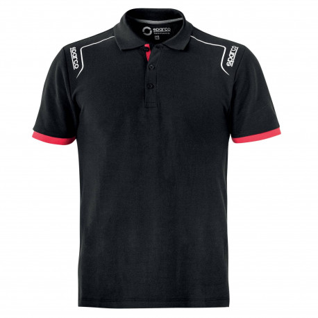 Majice Polo majica SPARCO Portland Tech Stretch Plus, crna | race-shop.hr