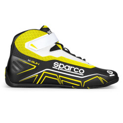 Karting cipele Sparco K-RUN, crna/fluo žuta
