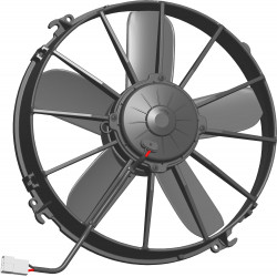 Univerzalni električni ventilator SPAL 305mm - usis, 12V