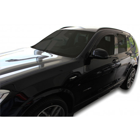 Bočni vjetrobrani deflektori Vjetrobrani za prozore BMW X3 (F25) 5D 2010-2018 2 kom (prednji) | race-shop.hr