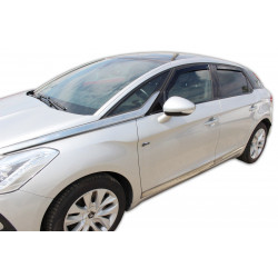 Vjetrobrani za prozore CITROEN DS5 5D 2011-2018 (+OT) 4 kom (prednji + stražnji)