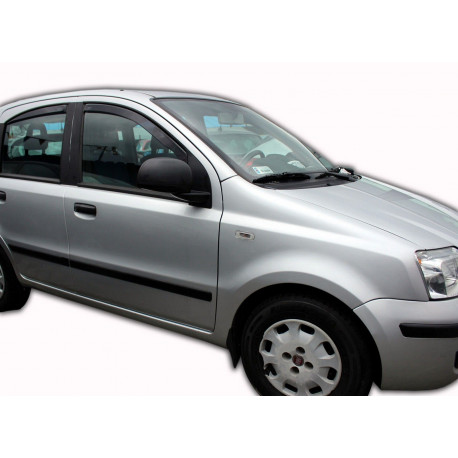 Bočni vjetrobrani deflektori Vjetrobrani za prozore FIAT PANDA II 5D 09/2003-2012 (+OT) 4 kom (prednji + stražnji) | race-shop.hr