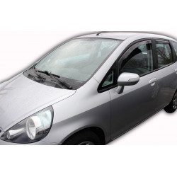 Vjetrobrani za prozore HONDA JAZZ II 5D 2001-2008 (+OT) 4 kom (prednji + stražnji)