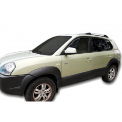 Vjetrobrani za prozore HYUNDAI TUCSON I 5D 08/2004-2010 (+OT) 4 kom (prednji + stražnji)
