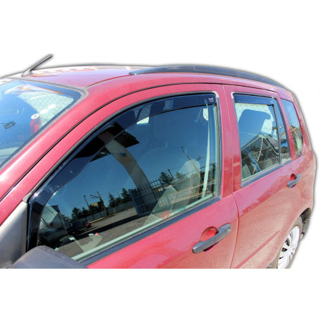 Deflektori i bočni vjetrobrani Vjetrobrani za prozore MAZDA 2 I 5D 2003 – 06.2007 (+OT) 4 kom (prednji + stražnji) | race-shop.hr