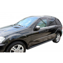 Vjetrobrani za prozore MERCEDES klasa M, W 164, 5D 06/2005-2011 (+OT) 4 kom (prednji + stražnji)