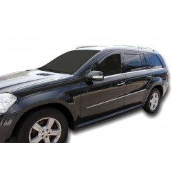 Vjetrobrani za prozore MERCEDES GL X164 5D 2007-2013 (+OT) 4 kom (prednji + stražnji)