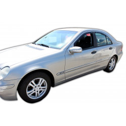 Vjetrobrani za prozore MERCEDES klasy C, 4D W 203, 2000–2007 (+OT) SEDAN 4 kom (prednji + stražnji)
