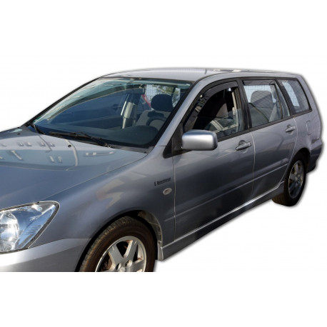 Deflektori i bočni vjetrobrani Vjetrobrani za prozore MITSUBISHI LANCER 5D 2004-2007 (+OT) COMBI 4 kom (prednji + stražnji) | race-shop.hr