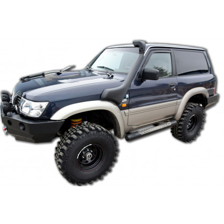 Deflektori i bočni vjetrobrani Vjetrobrani za prozore NISSAN PATROL GR Y 61, 3d / 5d 1997-up 2 kom (prednji) | race-shop.hr