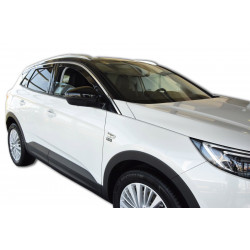 Vjetrobrani za prozore OPEL GRANDLAND X 5D 2017-up (+OT) 4 kom (prednji + stražnji)