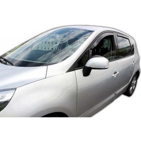 Bočni vjetrobrani deflektori Vjetrobrani za prozore RENAULT SCENIC III 4 kom (prednji + stražnji) | race-shop.hr