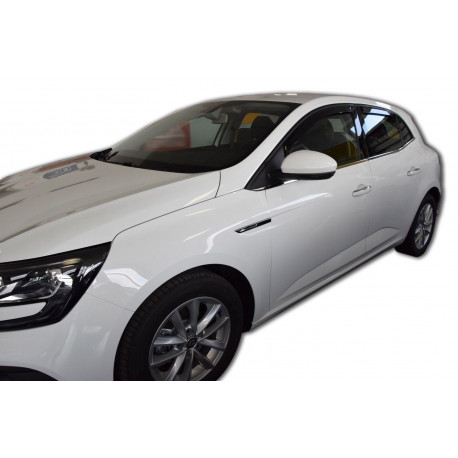 Bočni vjetrobrani deflektori Vjetrobrani za prozore RENAULT MEGANE IV HTB 5D 2016-up (+OT) 4 kom (prednji + stražnji) | race-shop.hr